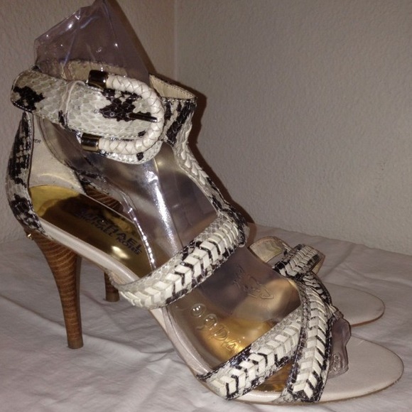 🚫SOLD🚫 Michael Kors Genuine Snake Sandals Size 8