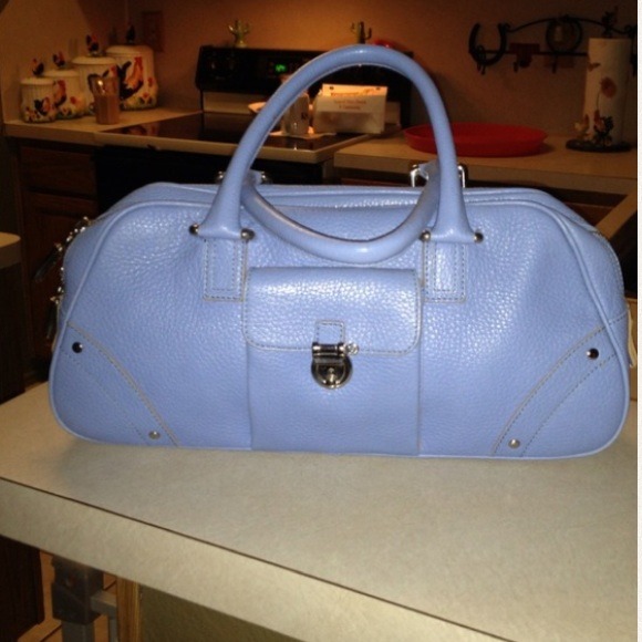 SOLD👜Authentic Baby blue Burberry bag