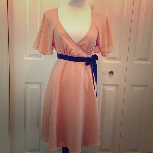 💥Sold in a bundle💥Blush romantic dress by H&M