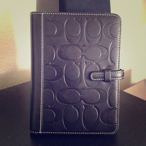 ~*SOLD*~ AUTHENTIC Coach Black Photo Book/Album - Picture 1 of 3
