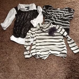 Little girls shirts bundled SOLD