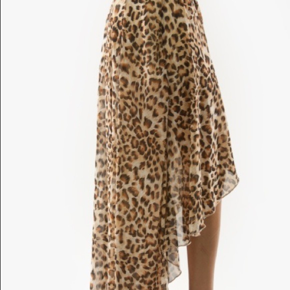 Cheetah hi-lo skirt