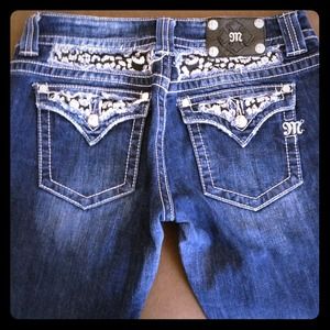 MissMe buckle jeans