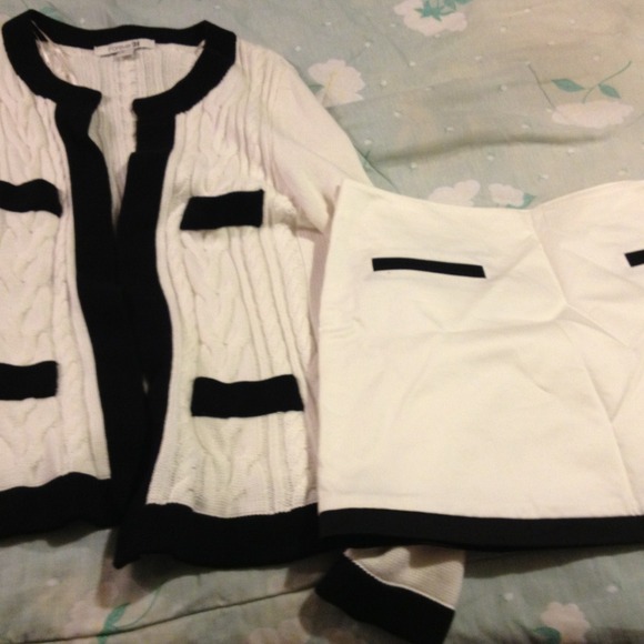 Sweater & skirt set