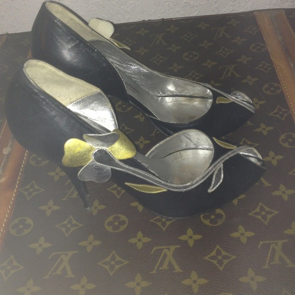 Vintage d'Orsay black shoes!