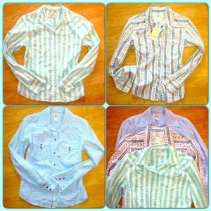 Bundle of 3 lovely Lucky Brand shirt