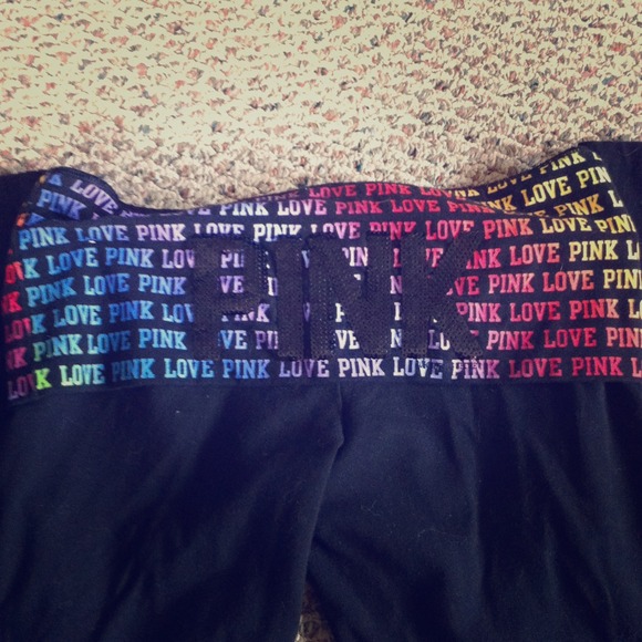 SOLD IN TRADE 🚫 Victoria Secret Sequined Yogas!!