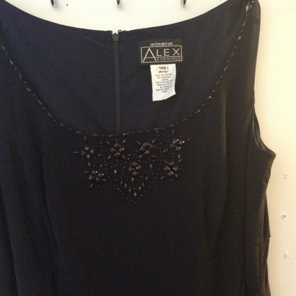 Navy blue Dress - Picture 3 of 4