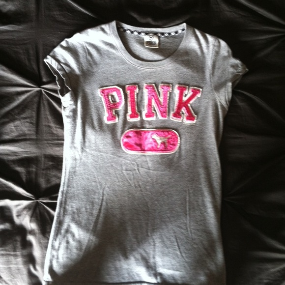 Victoria's Secret Tops - SOLD!! Pink shirt