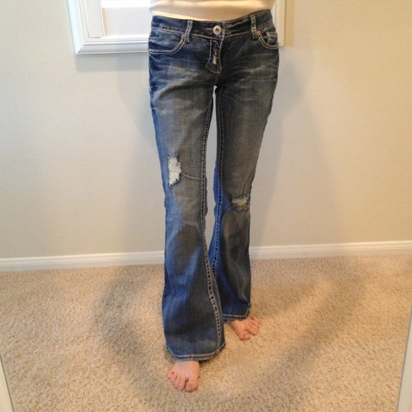 Ripped Amethyst jeans
