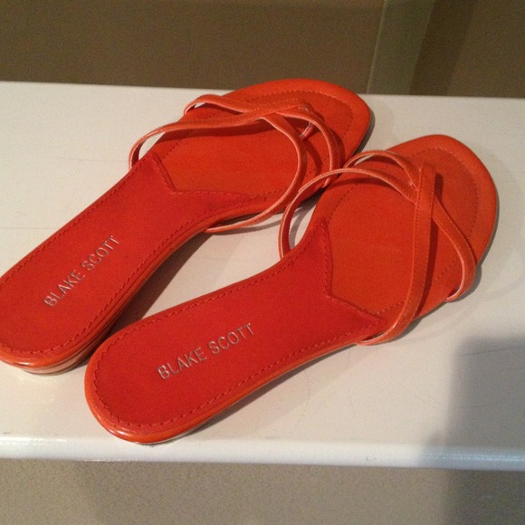 Blake Scott Orange Sandals