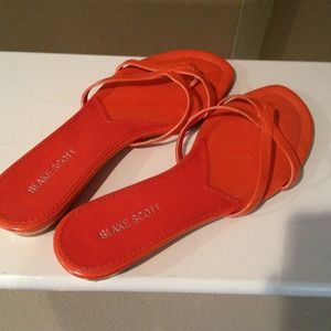 Blake Scott Orange Sandals