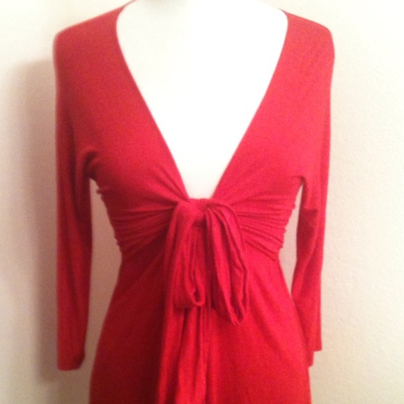 Soft and sexy red dress NWOT - Picture 1 of 2