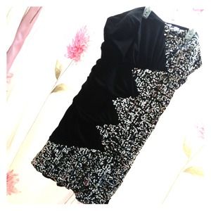 Strapless occasion dress