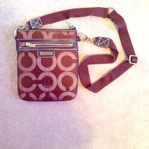 Coach inspired cross body
