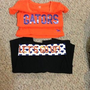 🚫Reserved🚫 Victoria Secret's Pink Gator Yoga Set