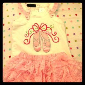 Bundled with Superga. Xoxo cute ballet tutu outfit