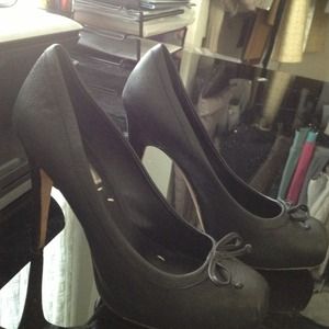 Platform Black heels.