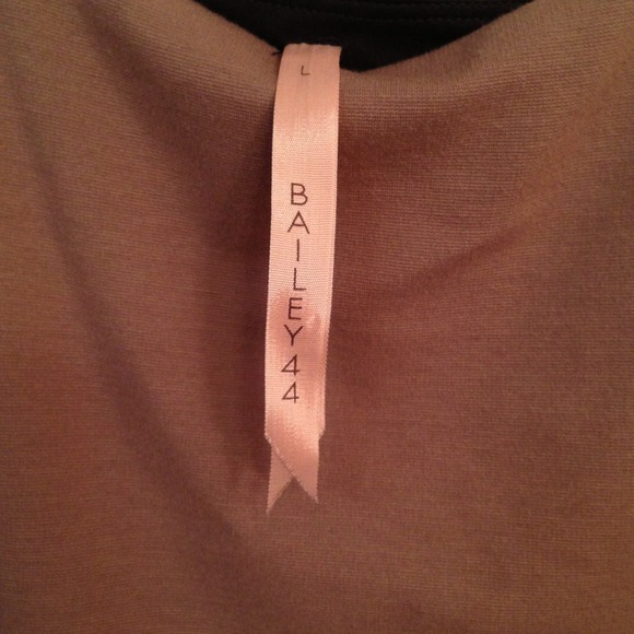 ANTHROPOLOGIE BAILEY44 BEIGE & BLACK TANK DRESS - Picture 2 of 3