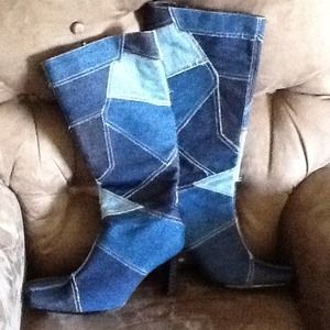 Jolie Victoria denim boots!!Jodai bundle!!