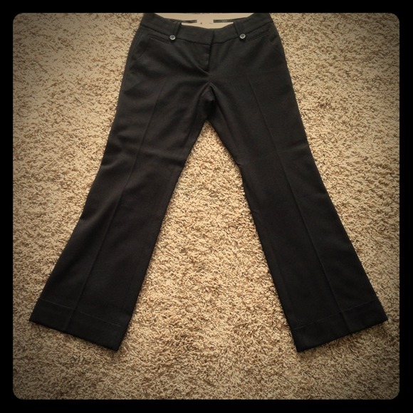 Black "Ann Taylor Loft" slacks