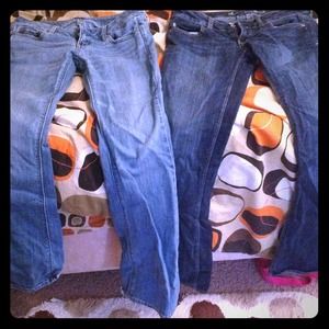 2 pairs of American eagle pants