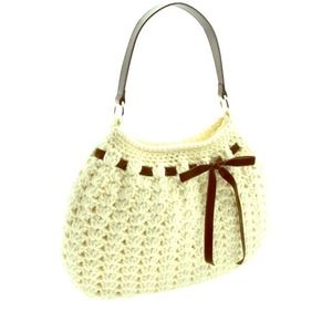 Hand-made crochet purse!
