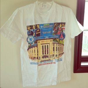 White Chesley soccer tshirt