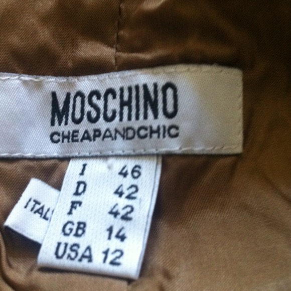 SOLD🚫Moschino Cheap & Chic Tailored Bustier Top💰 - Picture 4 of 4