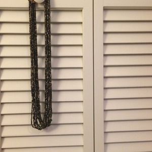 Long beaded necklace