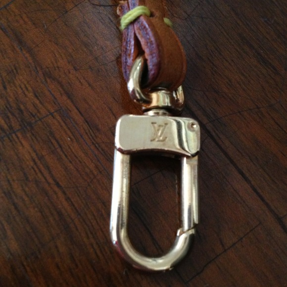LV mini pouchette strap