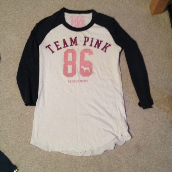 Sold❤❤❤❤Team Pink baseball Shirt