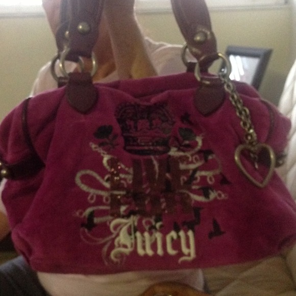 Purple juicy bag