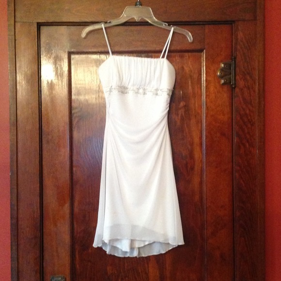 Little white spring dress