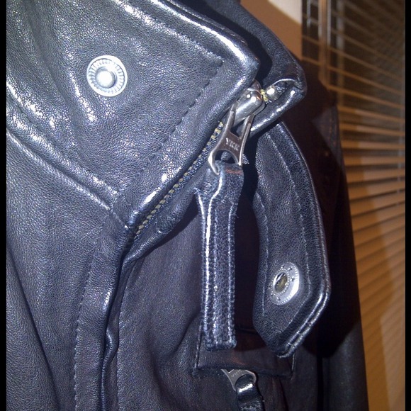 **SOLD** lucky blank Remi leather jacket - Picture 4 of 4