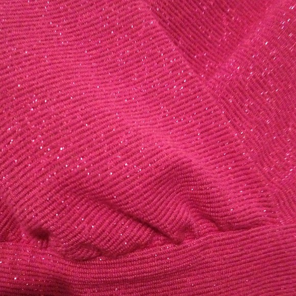 SOLD BOGO💎 Hot pink sparkly sweater - Picture 2 of 2