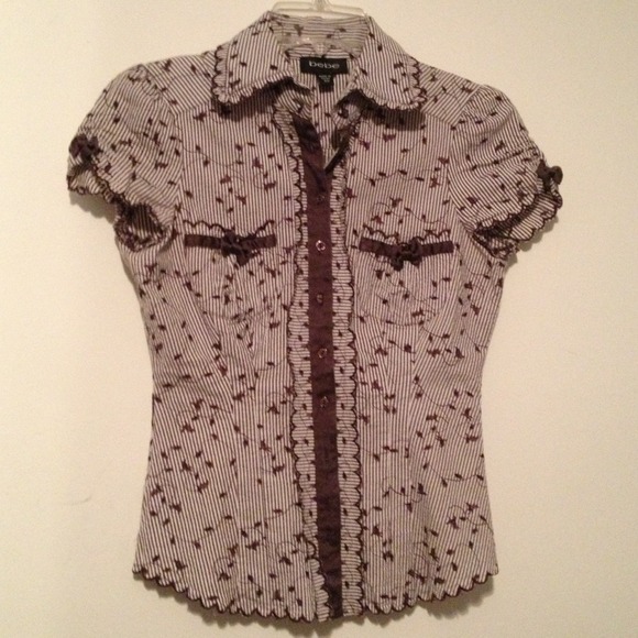 bebe Tops - BOGO💎 NEW ITEM!!! S/XS  BEBE brown top