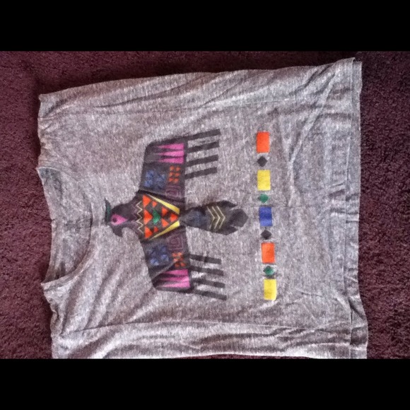 Cute graphic crop top