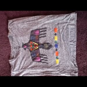 Cute graphic crop top