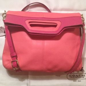 Coach Bonnie fold over crossbody