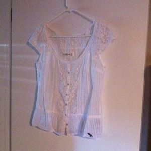 Reduced!!! White short sleeve shirt