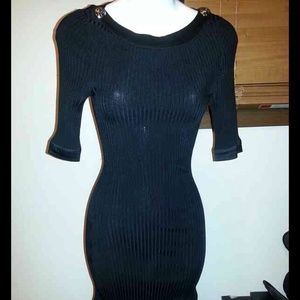 Bebe ribbed dress