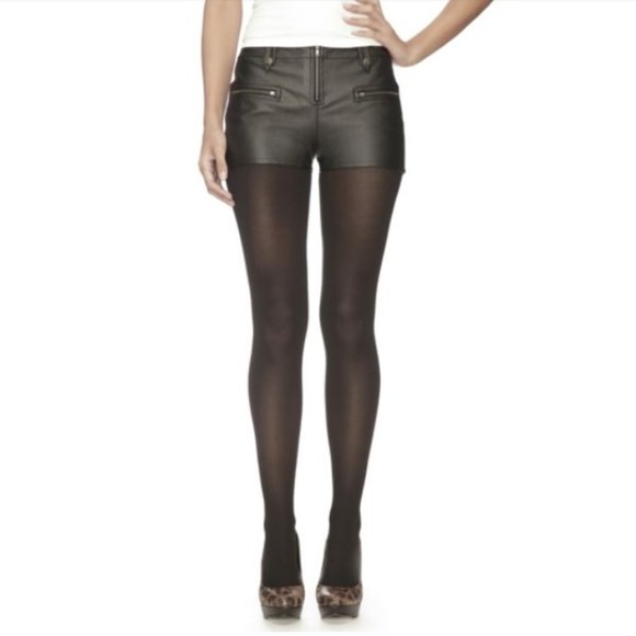 ❤💚leather shorts RESERVED for goth⚡💜