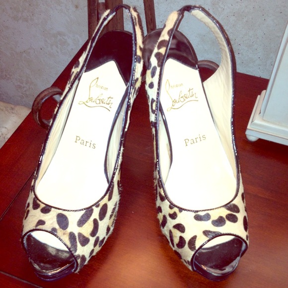 SOLD‼️ Christian Louboutins Leopard! SOLD