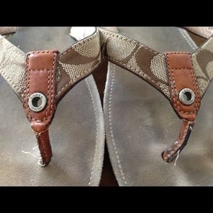 Coach sandals