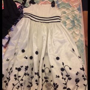 Ivory dress for girls, beautiful