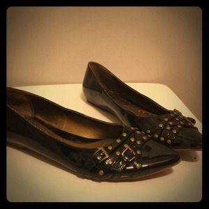Kenneth Cole studded flats