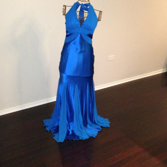 Sapphire ball gown