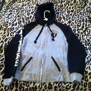 Raiders zip up jacket