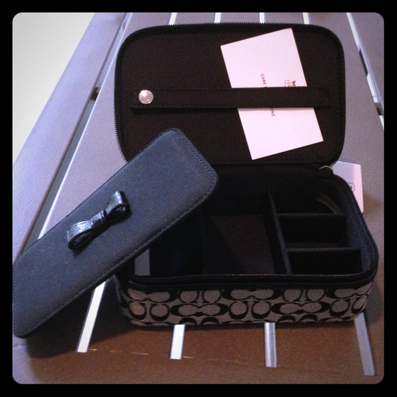 Coach jewelry box